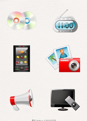 手繪立體風格賦能 六組電子產品元素的AI設計美學探索